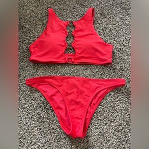 Aerie Red Bikini Set